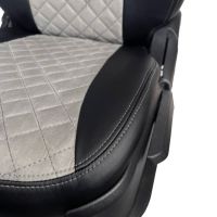 Чехлы Алькантара на Kia Ceed 2012-2018 г.в. Чехлы Алькантара на Kia Ceed 2012-2018 г.в.