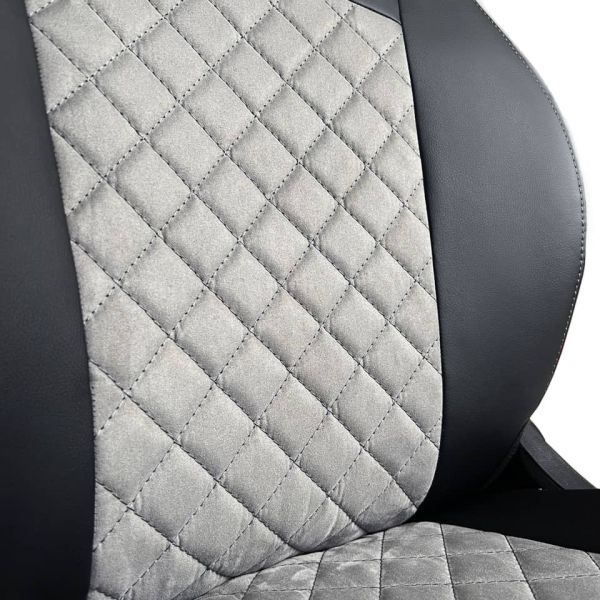 Чехлы Алькантара на Kia Ceed 2012-2018 г.в. Чехлы Алькантара на Kia Ceed 2012-2018 г.в.