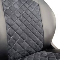 Чехлы Алькантара на Kia Ceed 2012-2018 г.в. Чехлы Алькантара на Kia Ceed 2012-2018 г.в.