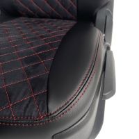 Чехлы Алькантара на Kia Ceed 2012-2018 г.в. Чехлы Алькантара на Kia Ceed 2012-2018 г.в.