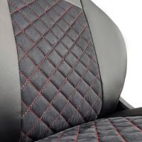 Чехлы Алькантара на Kia Ceed 2012-2018 г.в. Чехлы Алькантара на Kia Ceed 2012-2018 г.в.