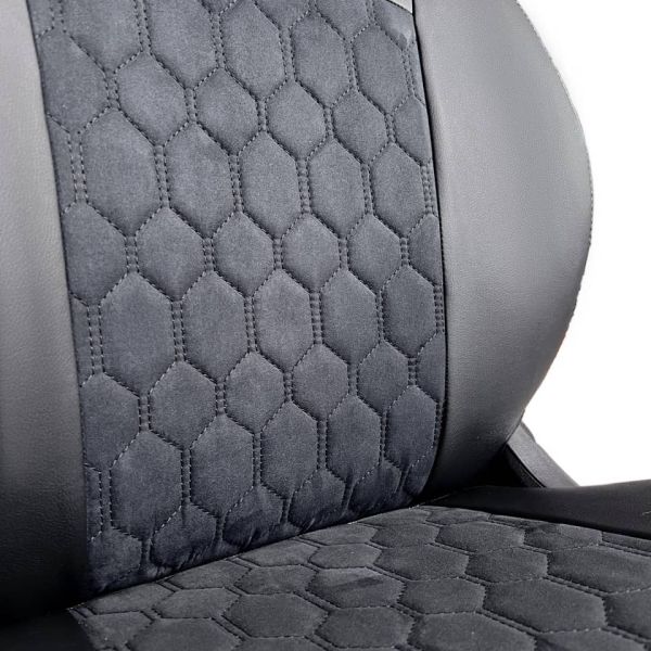 Чехлы Алькантара на Kia Ceed 2012-2018 г.в. Чехлы Алькантара на Kia Ceed 2012-2018 г.в.