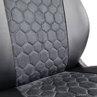 Чехлы Алькантара на Kia Ceed 2012-2018 г.в. Чехлы Алькантара на Kia Ceed 2012-2018 г.в.