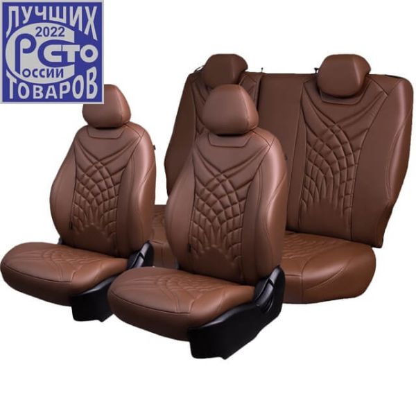 Чехлы Премиум Экокожа Байрон Президент|Жук на KIA Seltos c 2020+ Чехлы Премиум Экокожа Байрон Президент|Жук на KIA Seltos c 2020+