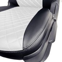 Чехлы Экокожа Ромб на Toyota Corolla 2007-2013 г.в. Чехлы Экокожа Ромб на Toyota Corolla 2007-2013 г.в.