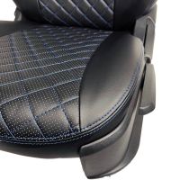 Чехлы Экокожа Ромб на Toyota Corolla 2007-2013 г.в. Чехлы Экокожа Ромб на Toyota Corolla 2007-2013 г.в.