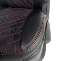 Чехлы Алькантара на Kia Ceed 2012-2018 г.в. Чехлы Алькантара на Kia Ceed 2012-2018 г.в.