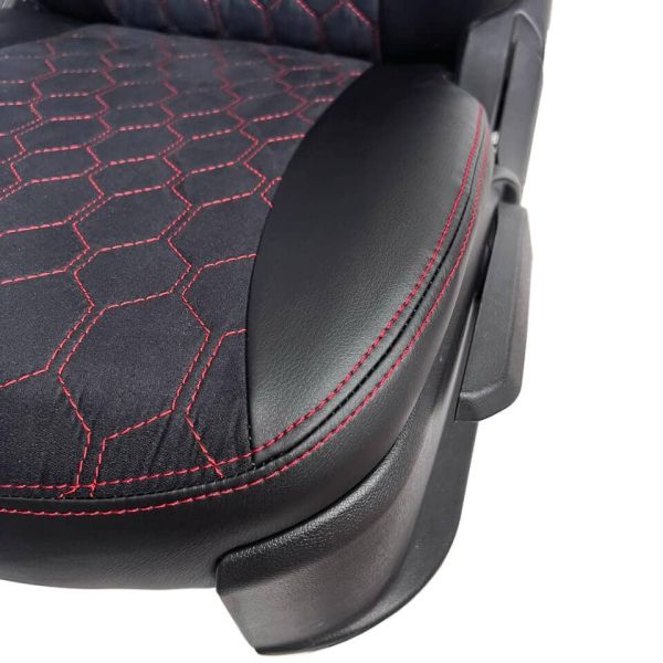 Чехлы Алькантара на Kia Ceed 2012-2018 г.в. Чехлы Алькантара на Kia Ceed 2012-2018 г.в.