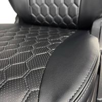 Чехлы Экокожа Ромб на Toyota Corolla 2007-2013 г.в. Чехлы Экокожа Ромб на Toyota Corolla 2007-2013 г.в.