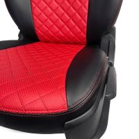 Чехлы Экокожа Ромб на Toyota Corolla 2007-2013 г.в. Чехлы Экокожа Ромб на Toyota Corolla 2007-2013 г.в.